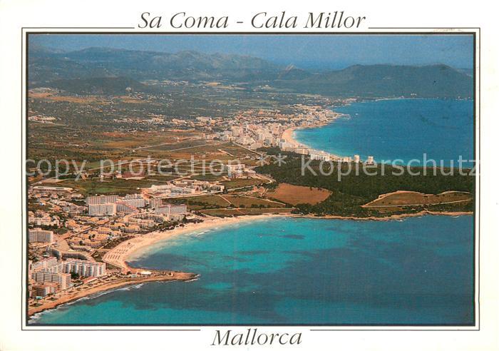 Cala Millor Mallorca Fliegeraufnahme Panorama