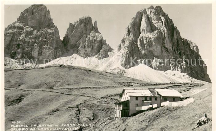Passo Sella Selva Val Gardena IT Albergo Valentini Gruppo del Sassolungo