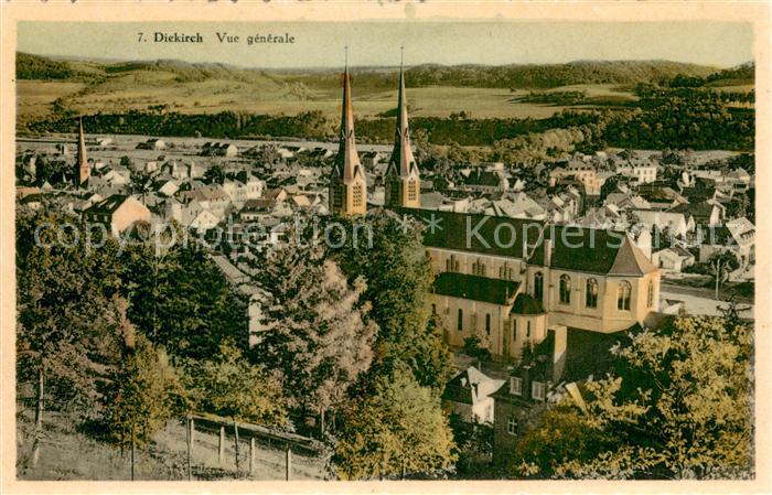 Diekirch Luxembourg Vue generale