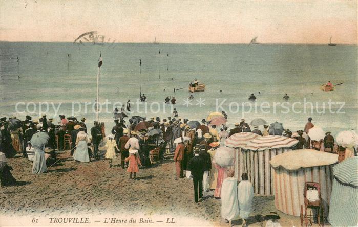 Trouville-Deauville l’Heure du Bain