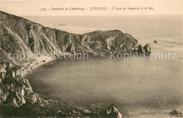 Jobourg 50 Anse de Sennival et le Nez