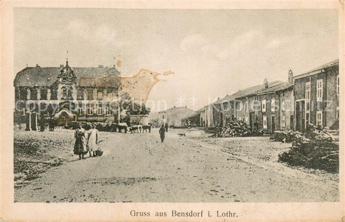 Bensdorf 57 Lothringen Ortspartie