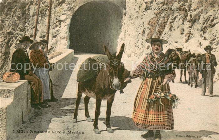 Nice  06 Nizza Route de Nice a Menton