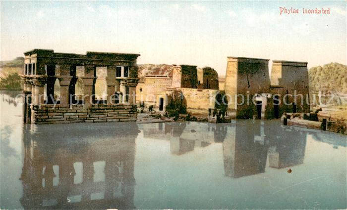 Phylae Egypt inondated
