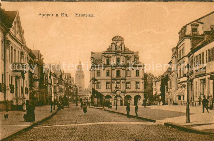 Speyer Rhein Marktplatz
