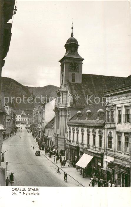 Orasul Stalin Brasov Kronstadt RO Str 7 Noiembrie