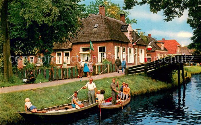 Giethoorn NL Hotel Cafe Restaurant Fanfare Botenverhuur
