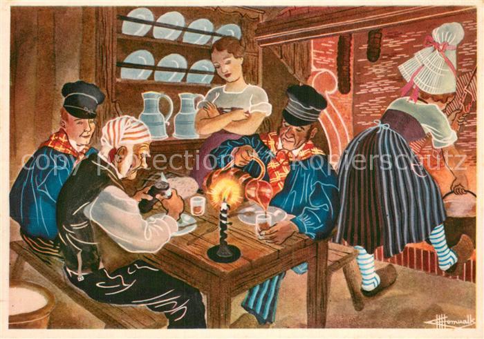 Normandie Region 76 Le Repas du Soir The Evening Meal