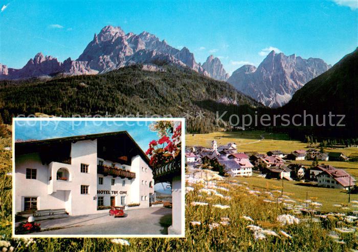 Sexten Sesto Suedtirol Sporthotel Drei Zinnen Panorama