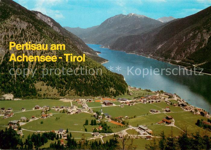 Pertisau Achensee Fliegeraufnahme