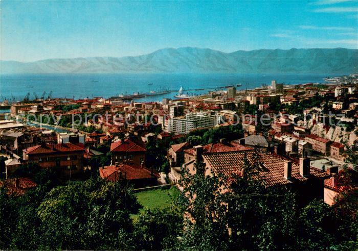 Rijeka Fiume Fliegeraufnahme