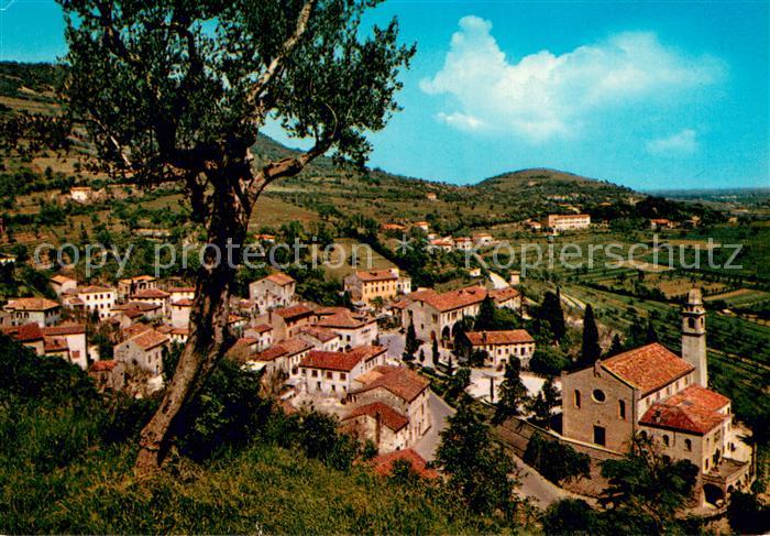 Colli Euganei IT Panorama verso la Chiesa