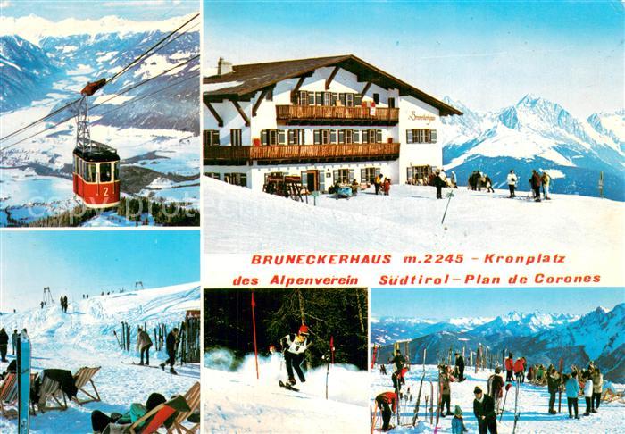 Bruneckerhaus Kronplatz Skipisten Seilbahn