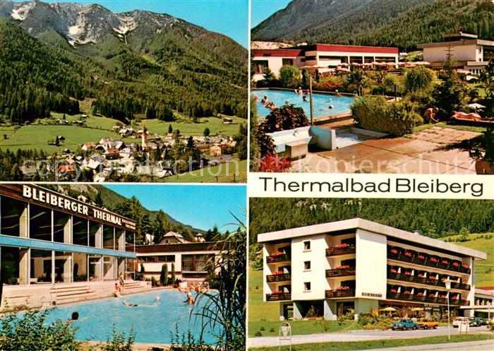 Bleiberg Thermalbad Bleiberg Freibad Hallenbad Hotel Bleibergerhof