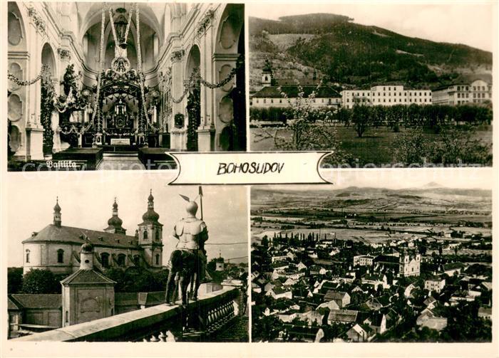 Bohosudov Mariaschein CZ Basilika Panorama Kirche