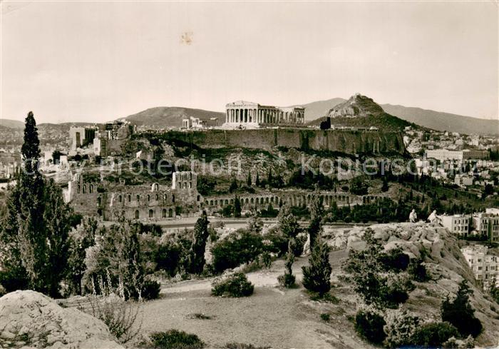 Athens Athen The Akropolis