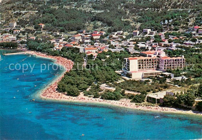 Baska Voda Croatia Hotel Horizont Fliegeraufnahme