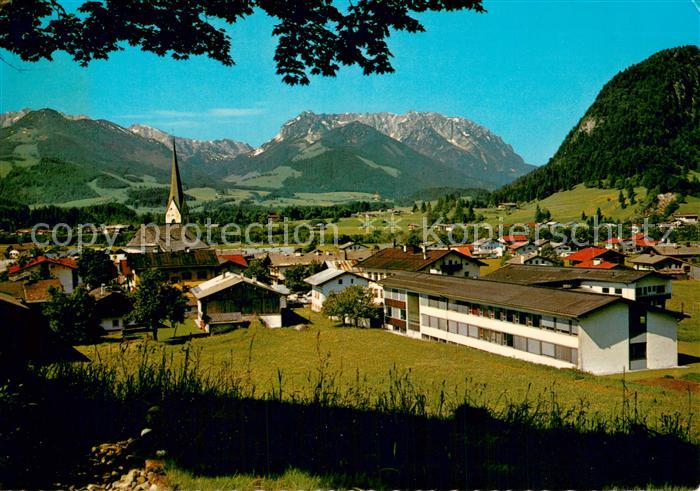 Koessen Tirol Panorama mit Wildem Kaiser