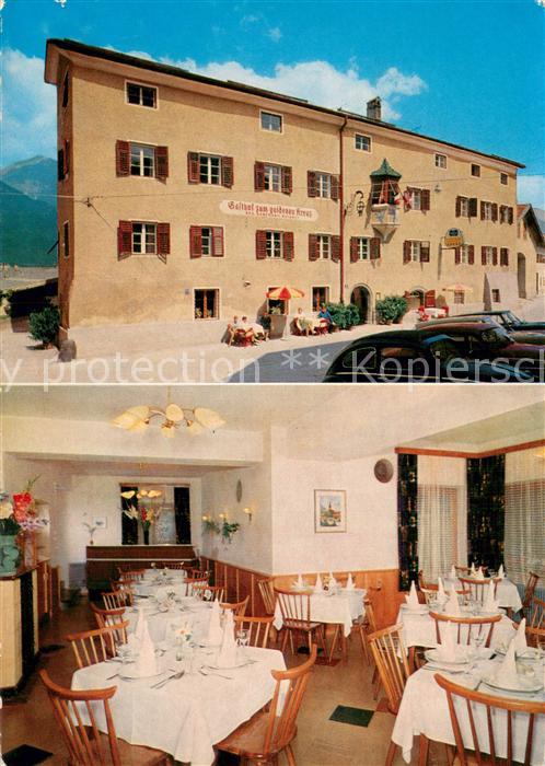 Schwaz Tirol AT Gasthof zum goldenen Kreuz Gastraum