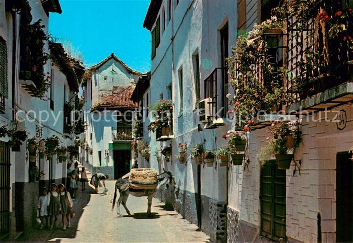 Granada Andalucia ES Calle tipica
