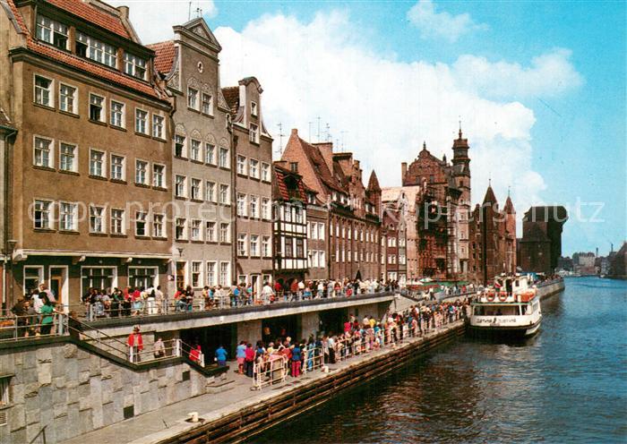 Gdansk Danzig PL Dlugi Pobrzeze przystan statkow Zeglugi Gdanskiej