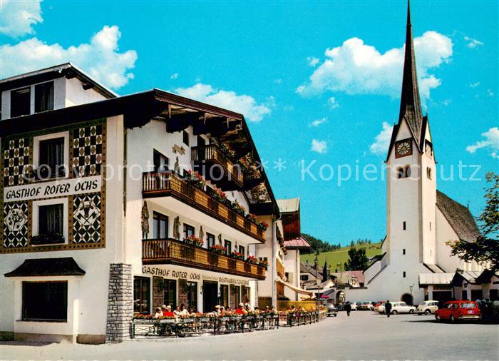 Abtenau Marktplatz Kirche