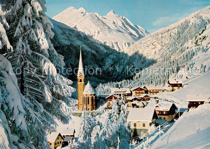 Heiligenblut Kaernten Ortspartie an der Glocknerstrasse