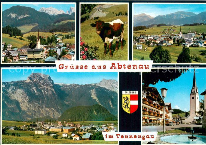 Abtenau Teilansichten Kirche Panorama