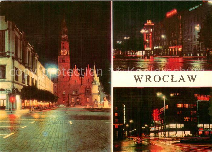 Wroclaw Ratusz Ulica Generala Karola Swierczewskiego Powszechny Dom Towarowy