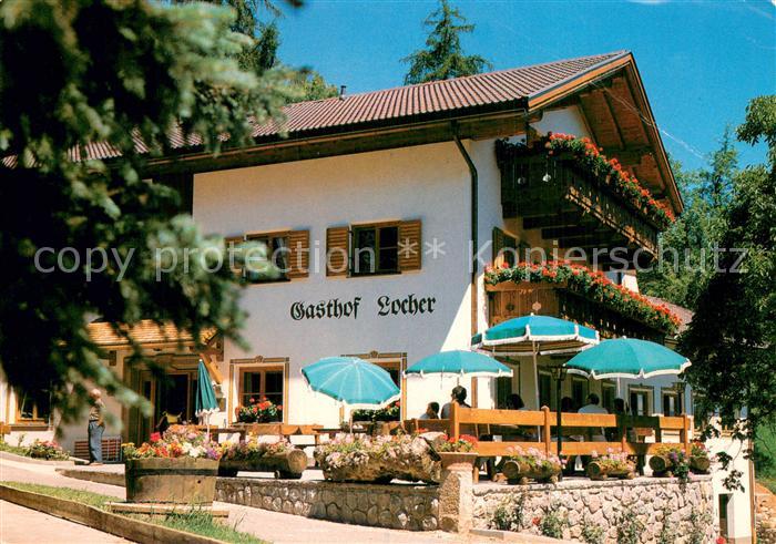 Jenesien Bozen IT Gasthof Locher Terrasse
