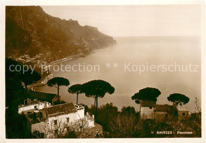 Ravello Amalfikueste Panorama