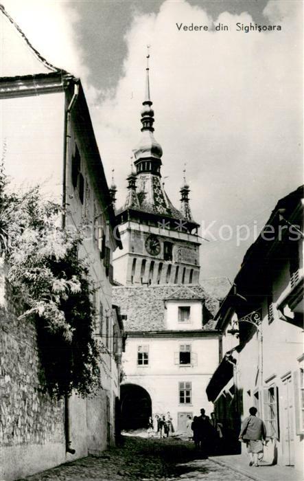 Sighisoara Schaessburg Romania Ortspartie