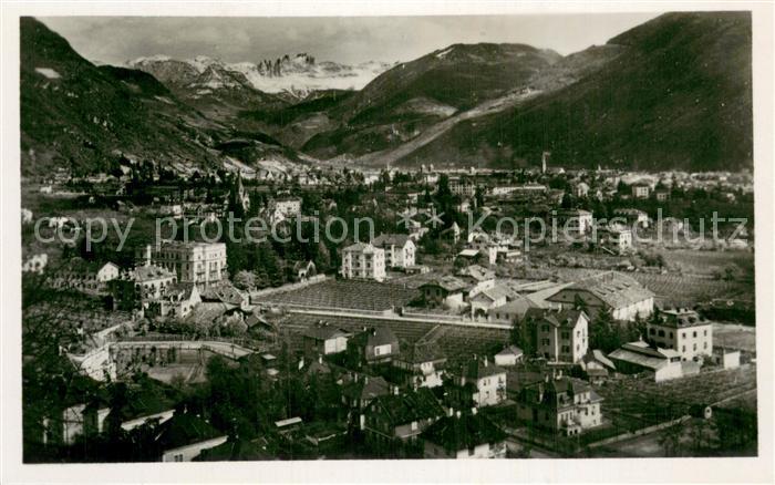 Bolzano Panorama con le Dolomiti
