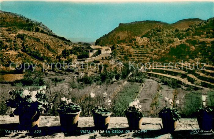 Valldemosa Valldemossa Mallorca ES Vista desde la Celda de Chopin