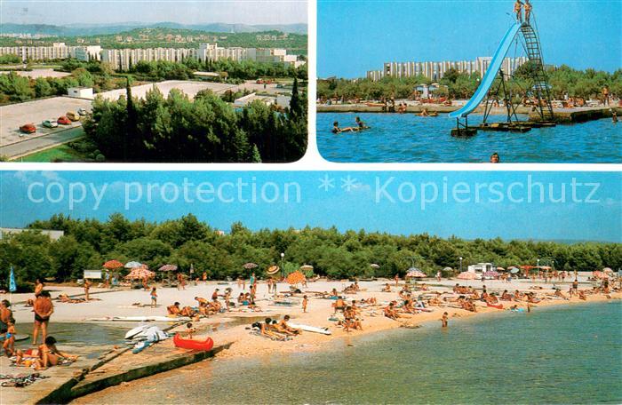 Sibenik Hoteli Solaris Panorama Strandpartie Wasserrutsche