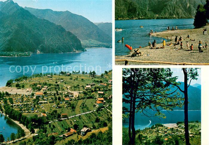 Anfo IT Lago d’Idro Campeggi e spiaggia
