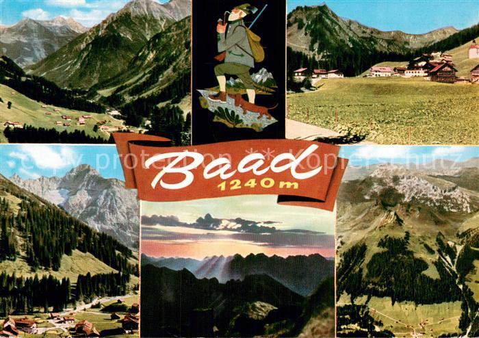 Baad Mittelberg Kleinwalsertal Zwoelfer Unspite Widderstein Sonnenaufgang Hoch I
