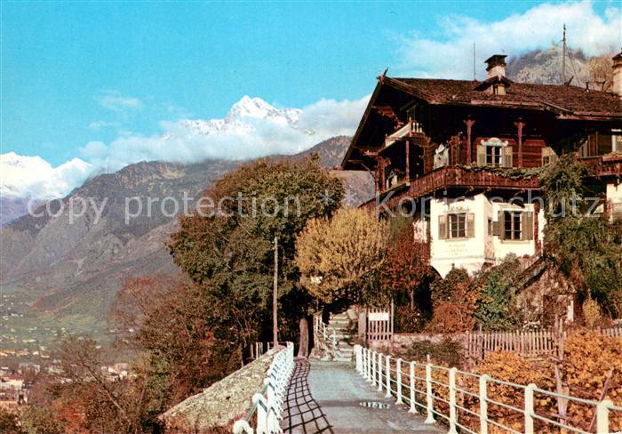 Merano Meran Tappeinerweg Pension Saxifraga