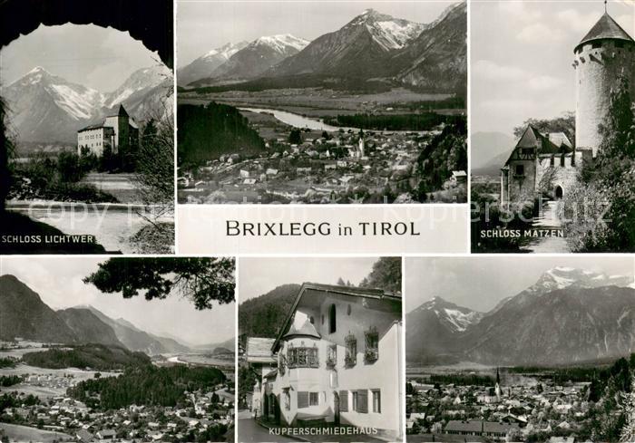 Brixlegg Tirol Schloss Lichtwer Panorama Schloss Matzen Kupferschmiedehaus