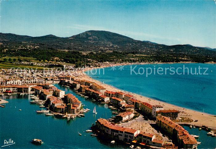 Port Grimaud Vue aerienne sur la cite lacustre la premiere de France