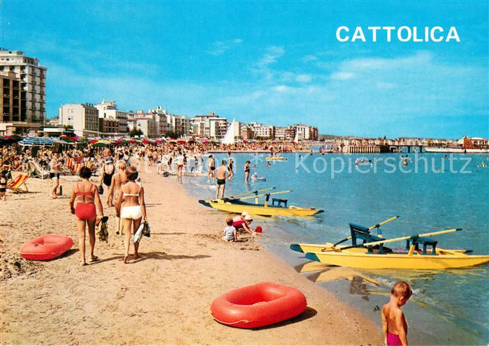 Cattolica  Provincia Rimini IT Lungomare e spiaggia