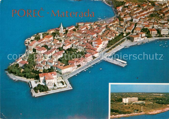 Porec Croatia Materada Fliegeraufnahmen