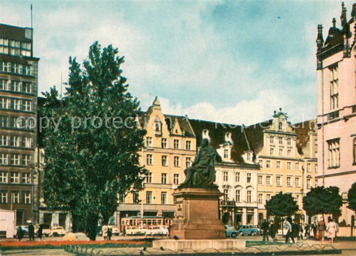 Wroclaw The Aleksander Fredo Monument
