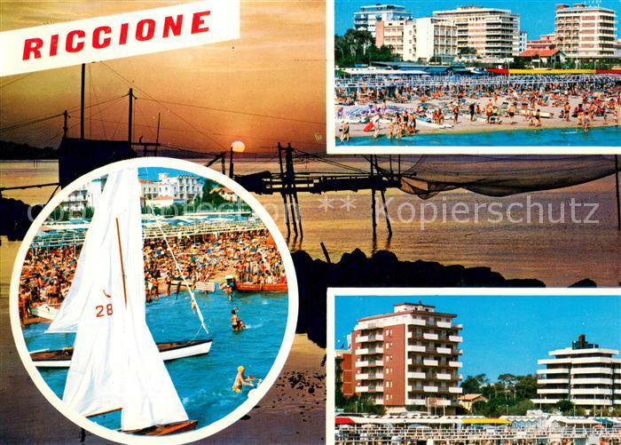Riccione Rimini IT Teilansichten