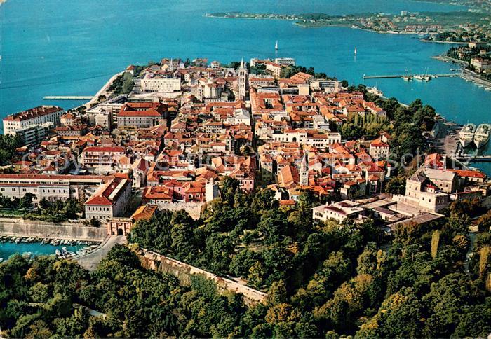 Zadar Zadra Zara Fliegeraufnahme