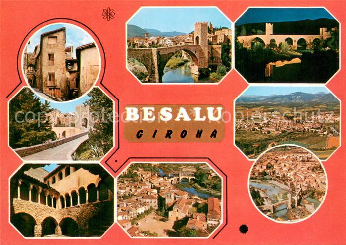 Besalu ES Teilansichten Fliegeraufnahmen