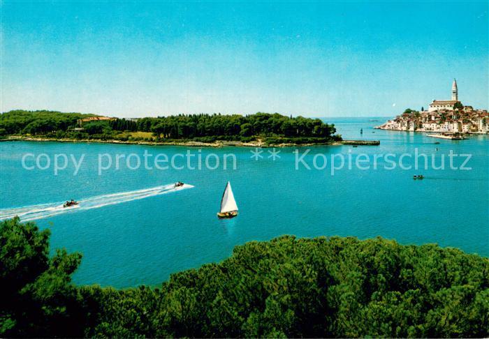 Rovinj Rovigno Istrien Croatia Katharineninsel