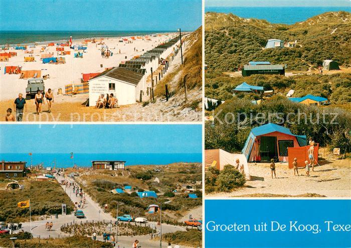 De Koog Texel NL Strand Campingplatz