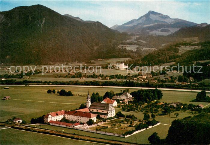 Reisach Kloster Fliegeraufnahme mit Passionsspielhaus Erl