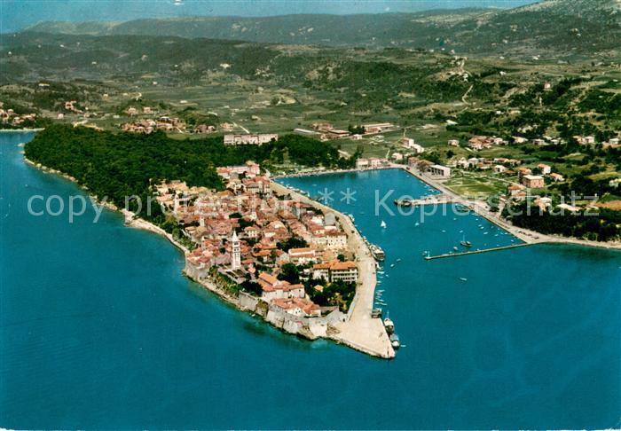 Rab Croatia Fliegeraufnahme